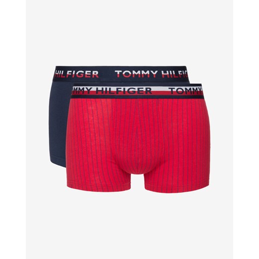 Tommy Hilfiger 2-pack Bokserki Niebieski Czerwony Tommy Hilfiger S promocyjna cena BIBLOO