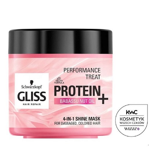 Gliss Protein - nabłyszczająca maska do włosów 4w1 400ml Gliss 400 ml okazja SuperPharm.pl