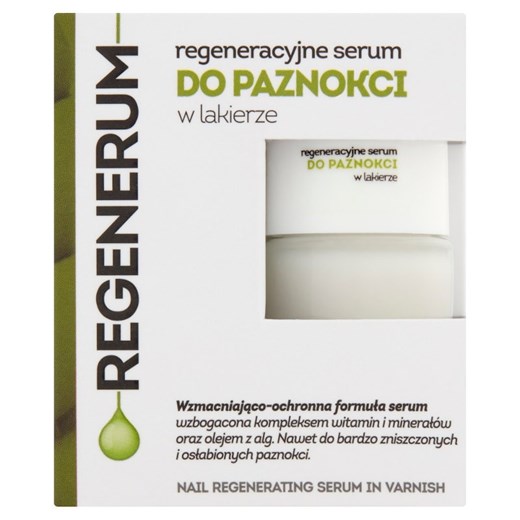 Regenerum - regeneracyjne serum do paznokci w lakierze 8 ml Regenerum 8 ml okazyjna cena SuperPharm.pl