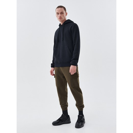 Cropp - Bluza z kapturem - Czarny Cropp M Cropp
