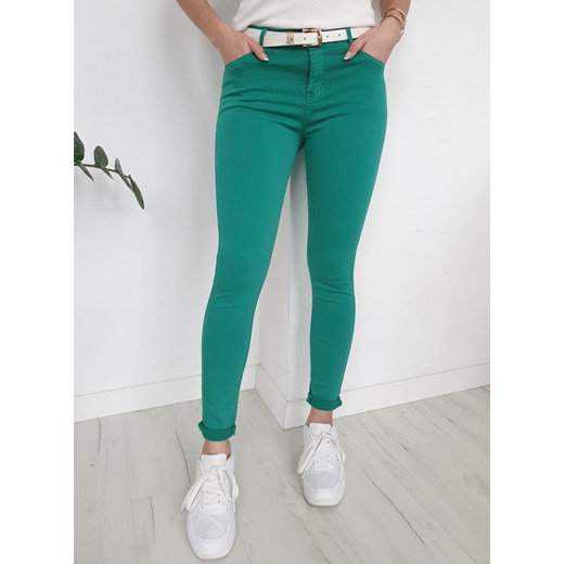 Ottanta spodnie damskie zielone 