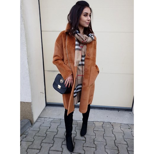 Płaszcz PELARGO brąz XL/XXL Ottanta XL/XXL Ottanta
