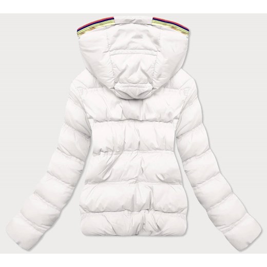 ZIMOWA DAMSKA KURTKA PUCHOWA ECRU (1588-D) Goodlookin.pl XXL (44) okazja goodlookin.pl