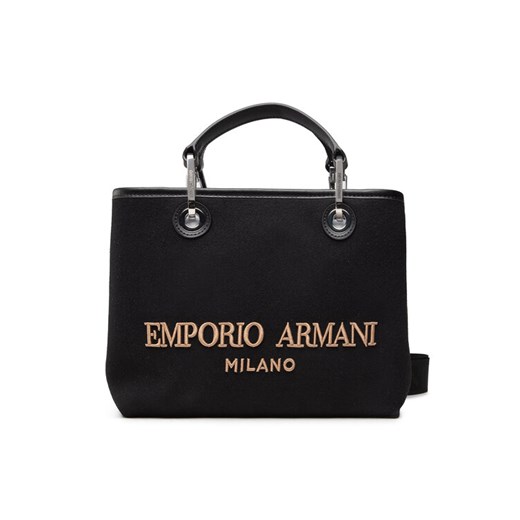 Emporio Armani kuferek do ręki średniej wielkości elegancki 