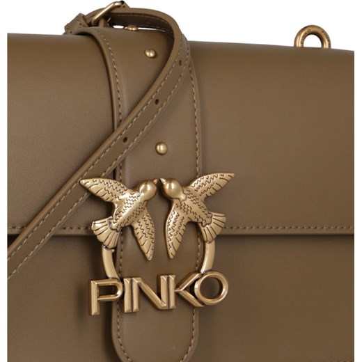 Pinko Skórzana listonoszka LOVE CLASSIC ICON SIMPLY Pinko Uniwersalny Gomez Fashion Store