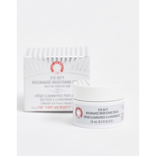 First Aid Beauty – Eye Duty Niacinamide Brightening Cream – Krem rozjaśniający 15 ml-Wyczyść First Aid Beauty No Size Asos Poland