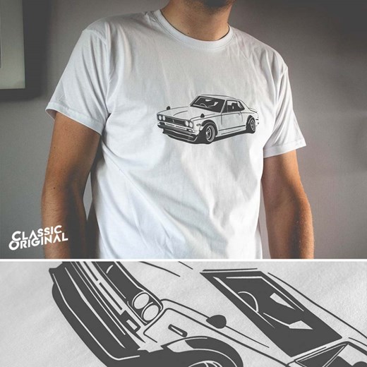 Koszulka z Nissan Skyline 2000 GT-R sklep.klasykami.pl