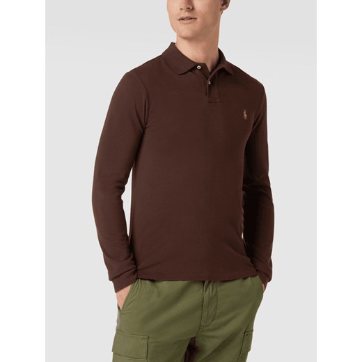 Koszulka polo o kroju Slim Fit z długim rękawem Polo Ralph Lauren L Peek&Cloppenburg 