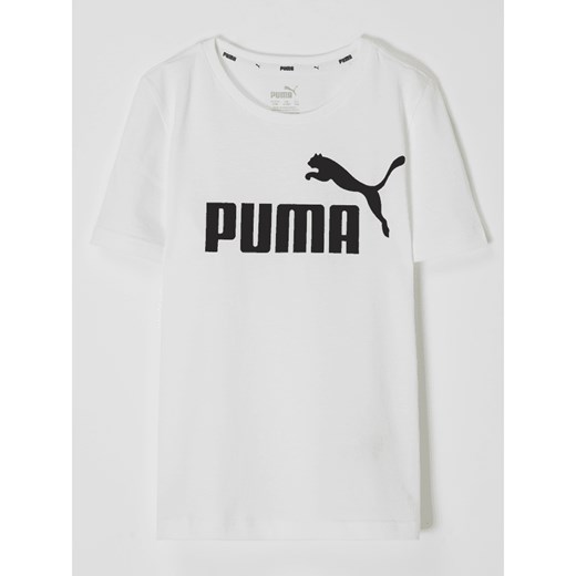 Bluzka dziewczęca Puma biała 