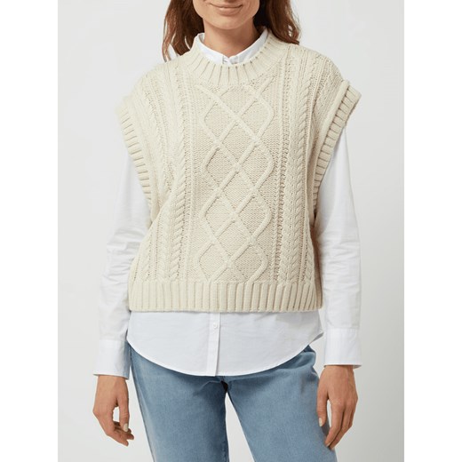 Selected Femme kamizelka damska krótka casual