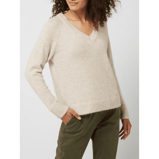 Sweter z dodatkiem wełny z alpaki model ‘Lulu’ Selected Femme XL Peek&Cloppenburg 
