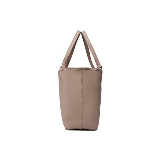 Shopper bag Quazi brązowa na ramię duża elegancka 