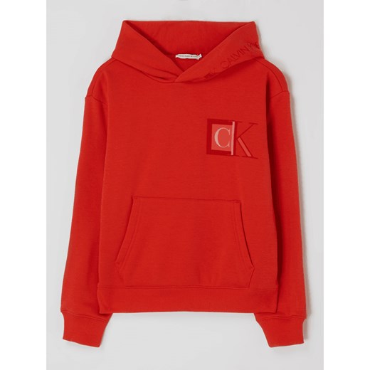 Bluza chłopięca Calvin Klein czerwona