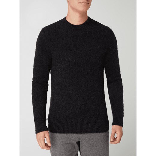 Sweter z mieszanki wełny z alpaki model ‘Vincent’ Drykorn S Peek&Cloppenburg  promocyjna cena