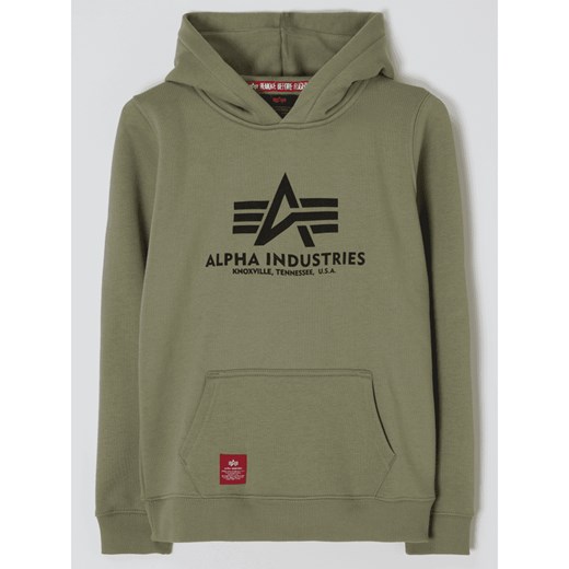Bluza chłopięca zielona Alpha Industries 