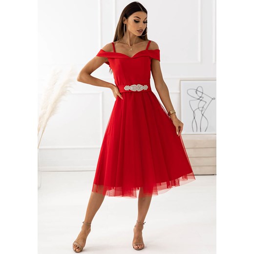 Sukienka Tarpena - czerwona Latika S, M, L, XL Butik Latika