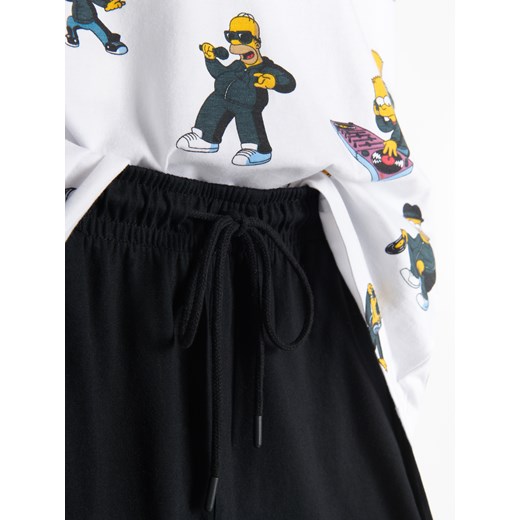Reserved - Dwuczęściowa piżama The Simpsons - Biały Reserved XL Reserved