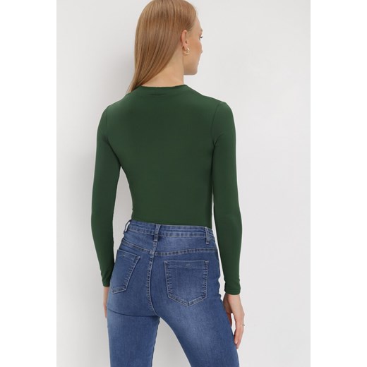 Zielone Body Candletree S Born2be Odzież