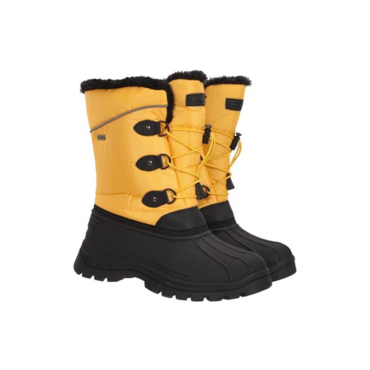 Buty zimowe dziecięce Mountain Warehouse wiązane