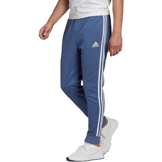 Spodnie dresowe męskie Essentials Tapered Cuffed 3-Stripes FT Adidas M wyprzedaż SPORT-SHOP.pl