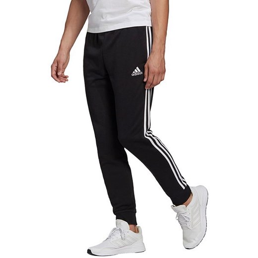 Spodnie dresowe męskie Essentials Tapered Cuffed 3-Stripes FT Adidas M SPORT-SHOP.pl okazyjna cena
