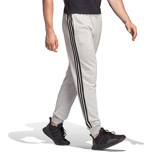 Spodnie męskie Essentials 3-Stripes Tapered Cuffed Adidas XXL okazja SPORT-SHOP.pl