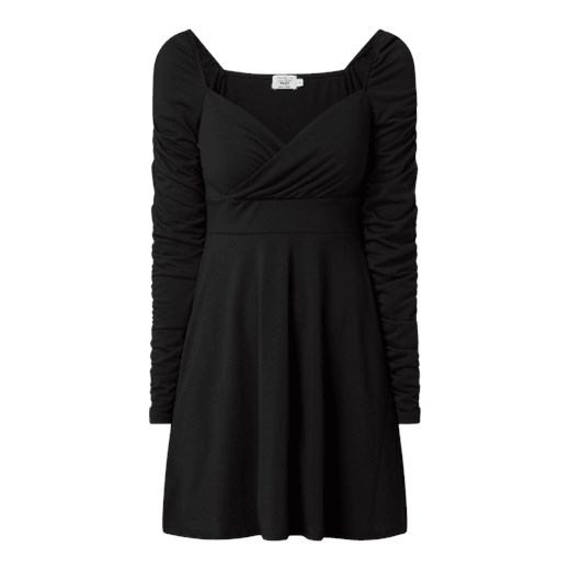 Sukienka mini z prostokątnym dekoltem PAMELA x NA-KD REBORN M okazyjna cena Peek&Cloppenburg