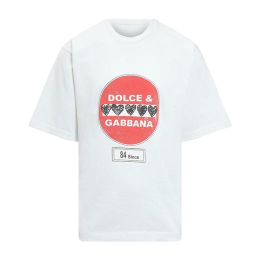 Crewneck Sweatshirt with Print Dolce & Gabbana S showroom.pl