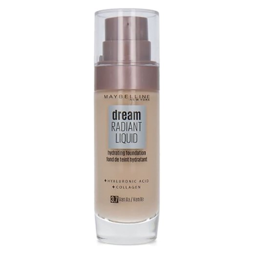 Podkład "Dream Radiant Liquid - 3,7 Vanille" - 30 ml Maybelline onesize wyprzedaż Limango Polska