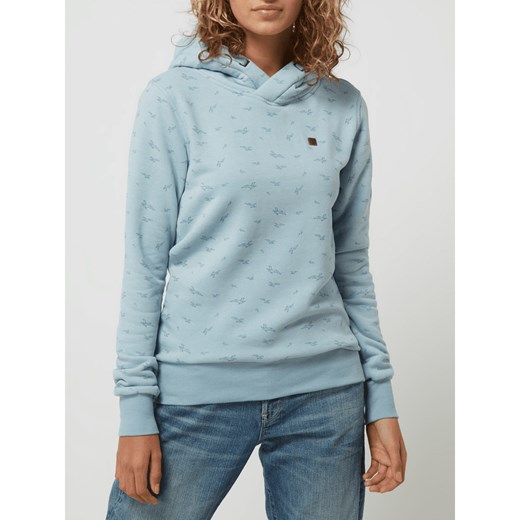 Bluza z kapturem ze wzorem na całej powierzchni model ‘Sarina’ L Peek&Cloppenburg