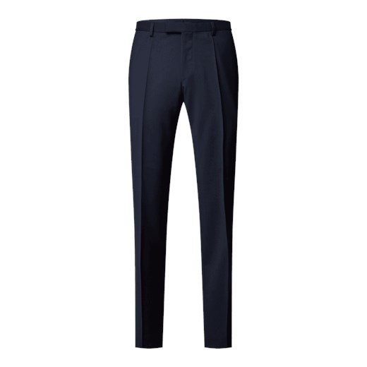 Spodnie biznesowe o kroju regular fit z żywej wełny model 'Simmons' 27 Peek&Cloppenburg 