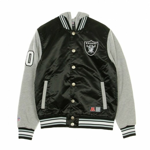 GIUBBOTTO COLLEGE NFL BESSON HOODED MIX FABRIC JACKET OAKRAI Majestic Filatures XS showroom.pl