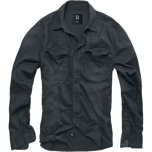 Brandit - Hardee - Koszula jeansowa - czarny XL EMP