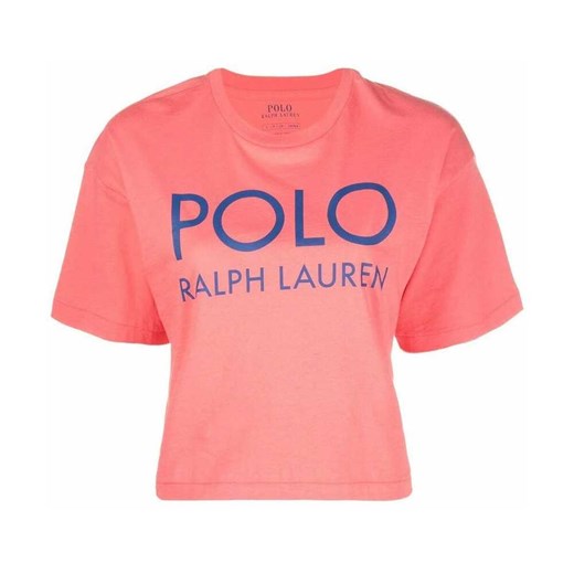 Bluzka damska Polo Ralph Lauren bawełniana z krótkim rękawem z okrągłym dekoltem 