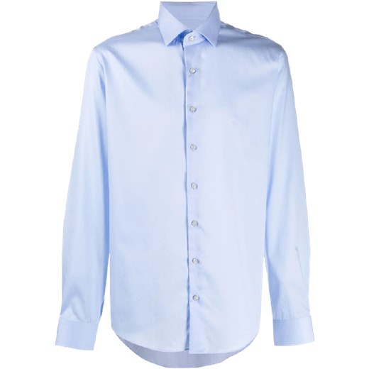 Calvin Klein męska Koszula  Fitted Blue ze sklepu dewear.pl w kategorii Koszule męskie - zdjęcie 121936849