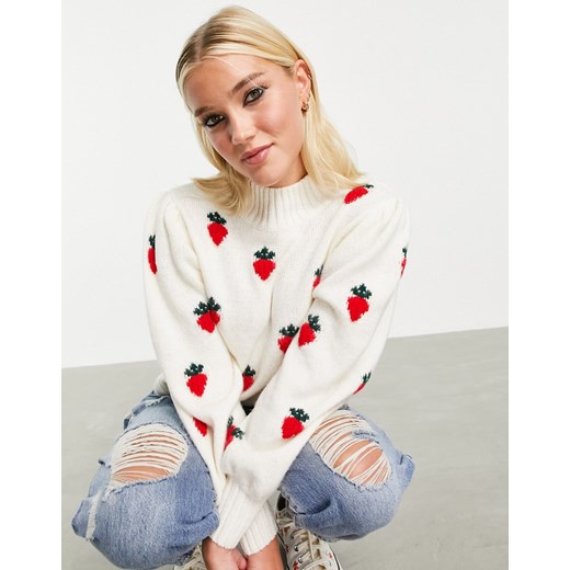 Sweter damski Miss Selfridge z golfem