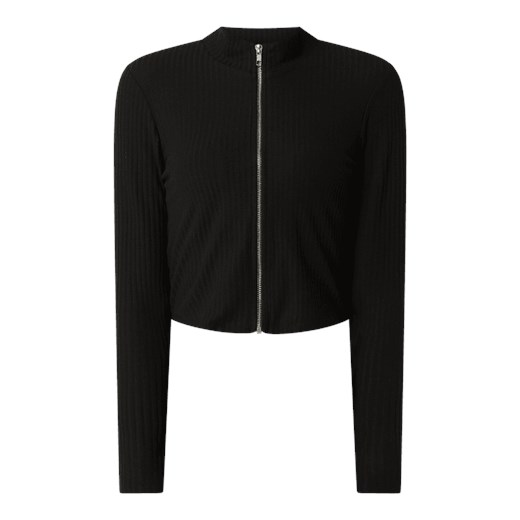 Kurtka krótka z dzianiny z dodatkiem streczu model ‘Nella’ S Peek&Cloppenburg