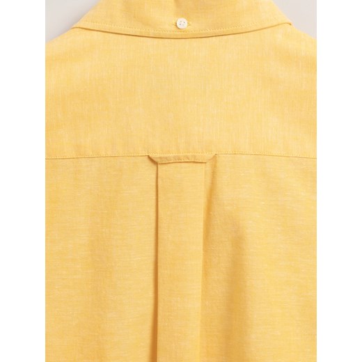 Lniana koszula - Regular fit - w kolorze żółtym Gant M promocja Limango Polska