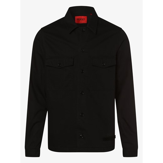 HUGO - Koszula męska – Enalu, czarny XL vangraaf