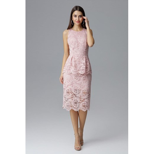 Sukienka Model M640 Pink Figl L Mywear
