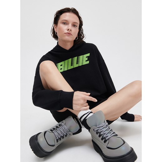 Cropp - Bluza z nadrukiem Billie Eilish - Czarny Cropp S Cropp