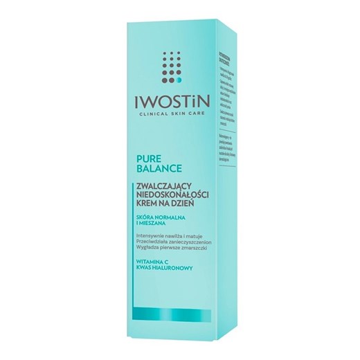 Iwostin Pure Balance - Krem na dzień zwalczający niedoskonałości 50ml Iwostin 50 ml okazja SuperPharm.pl