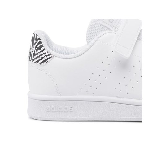 Buty sportowe dziecięce Adidas na rzepy skórzane