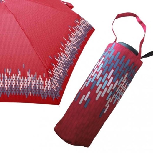 Czerwone pałeczki mini parasolka składana DM405 Parasol  Parasole MiaDora.pl