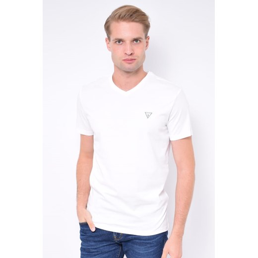t-shirt męski u97g03 jr003 biały guess 2-pack stretch ze sklepu Royal Shop w kategorii T-shirty męskie - zdjęcie 122228155