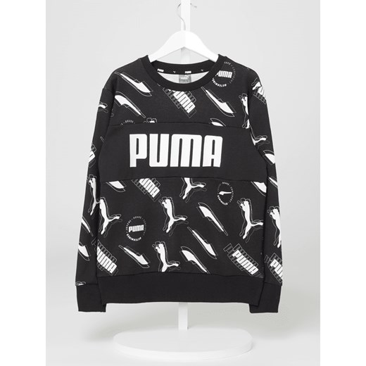 Czarna bluza dziewczęca Puma 