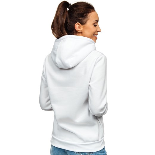 Bluza damska biała kangurka Denley W02B S denley damskie