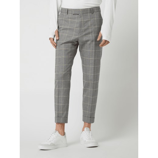 Spodnie do garnituru o kroju relaxed fit z mieszanki wełny model ‘Luc’ Strellson 48 okazja Peek&Cloppenburg 