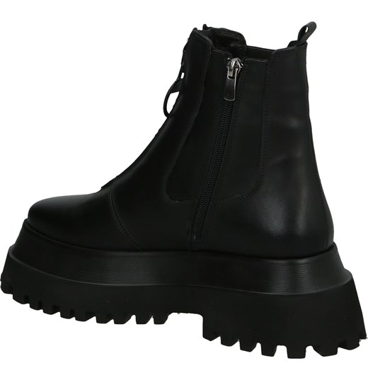 VENEZIA Botki z suwakiem - 05932006 BLACK Venezia 39 promocja Venezia