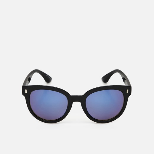 Cropp - Okulary przeciwsłoneczne - Czarny Cropp Uniwersalny okazyjna cena Cropp